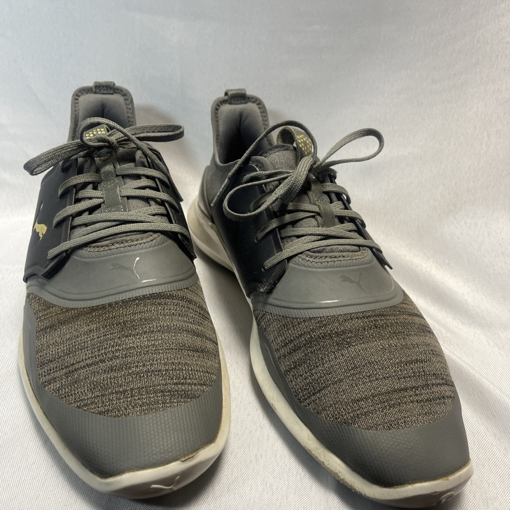 Puma Ignite NXT Mens Golfing Shoes Size 9.5 Gray.